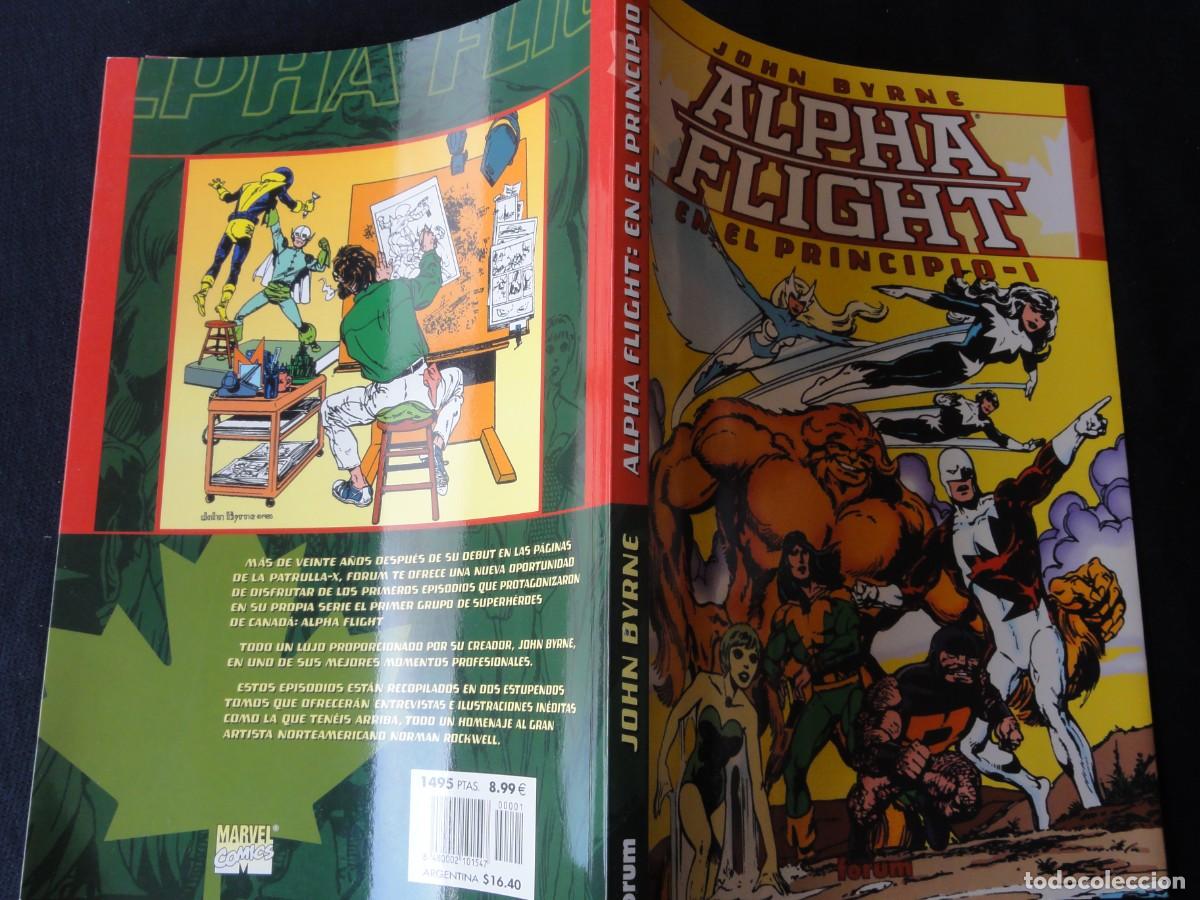 C&oacute;mics: ALPHA FLIGHT. EN EL PRINCIPIO 1. JOHN BYRNE. A&Ntilde;O 2000. MARVEL COMICS FORUM. C-15B - Foto 3