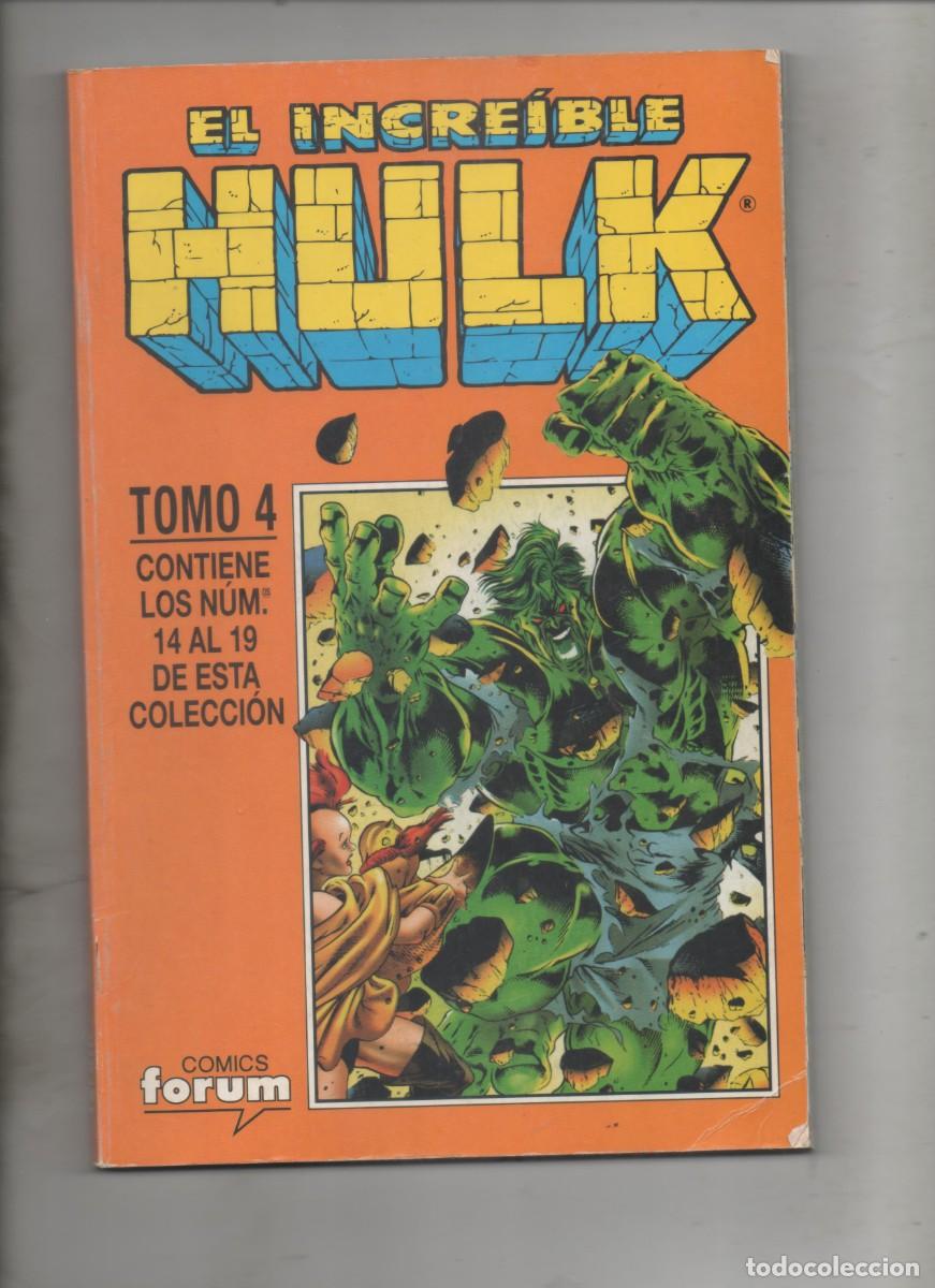 C&oacute;mics: EL INCREIBLE HULK N&ordm; 14 AL 19 . RETAPADO . FORUM - P - Foto 1