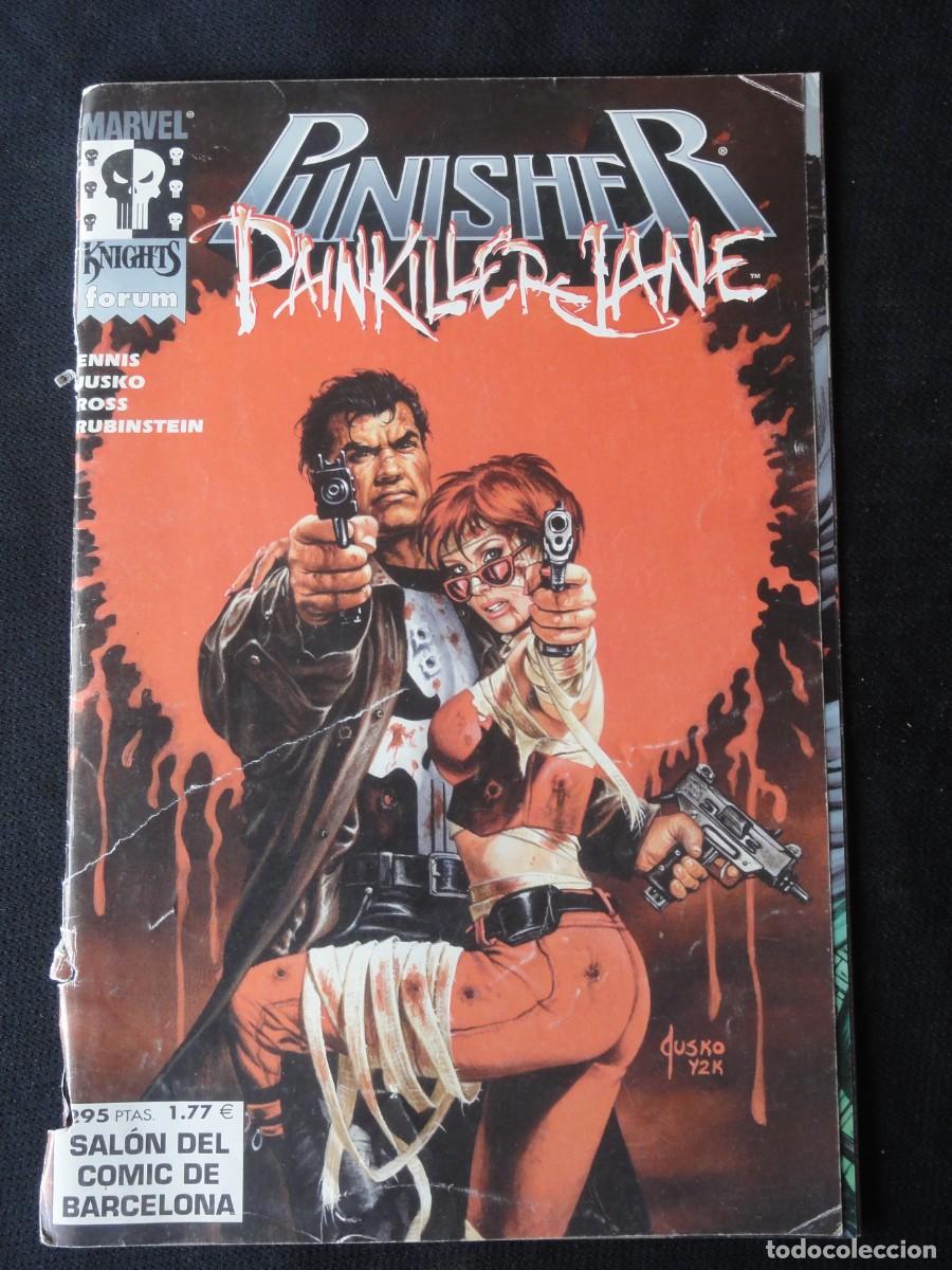 C&oacute;mics: PUNISHER. PAINKILLER JANE. A&Ntilde;O 2001. MARVEL COMICS FORUM. C-15B - Foto 1