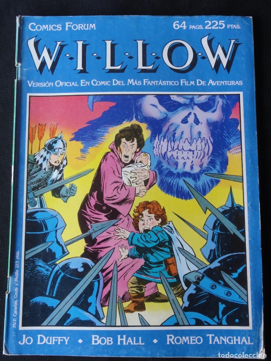C&oacute;mics: WILLOW. VERSI&Oacute;N OFICIAL DE LA PEL&Iacute;CULA. A&Ntilde;O 1988. COMICS FORUM. C-15B - Foto 1