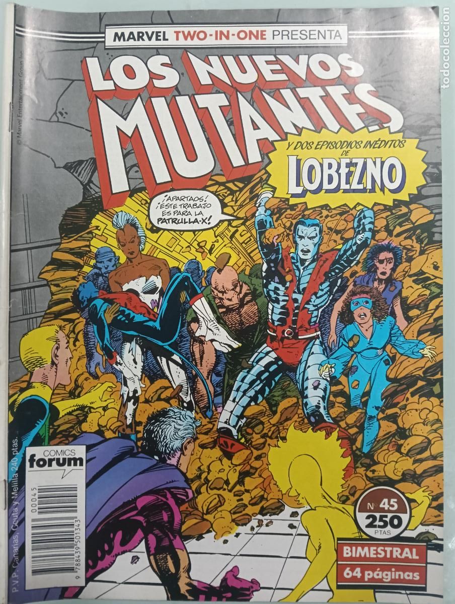 C&oacute;mics: LOS NUEVOS MUTANTES N&ordm; 45 VOL 1 FORUM - Foto 1