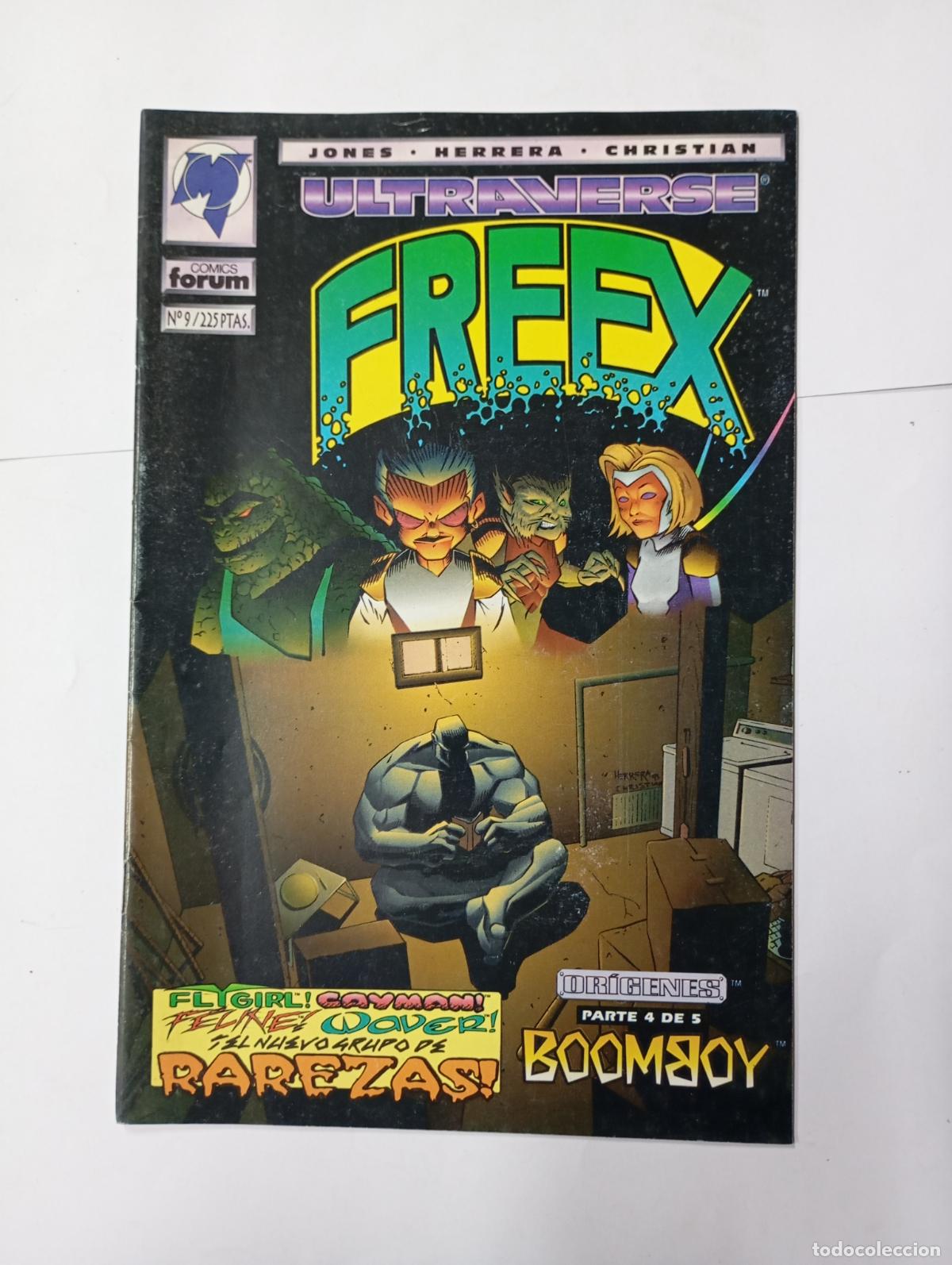 C&oacute;mics: FREEX N&ordm; 9. ULTRAVERSE. MARVEL COMICS FORUM. TDKR53 - Foto 1