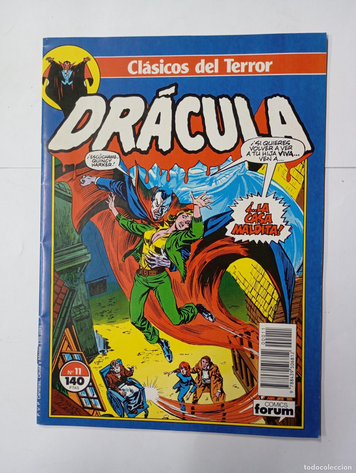 C&oacute;mics: DR&Aacute;CULA. CL&Aacute;SICOS DEL TERROR N&ordm; 11. TDKR53 - Foto 1