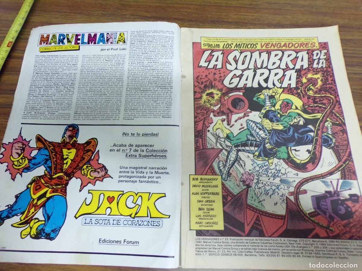 C&oacute;mics: comics forum. los vengadores n&ordm; 23. marvel comics group - Foto 2