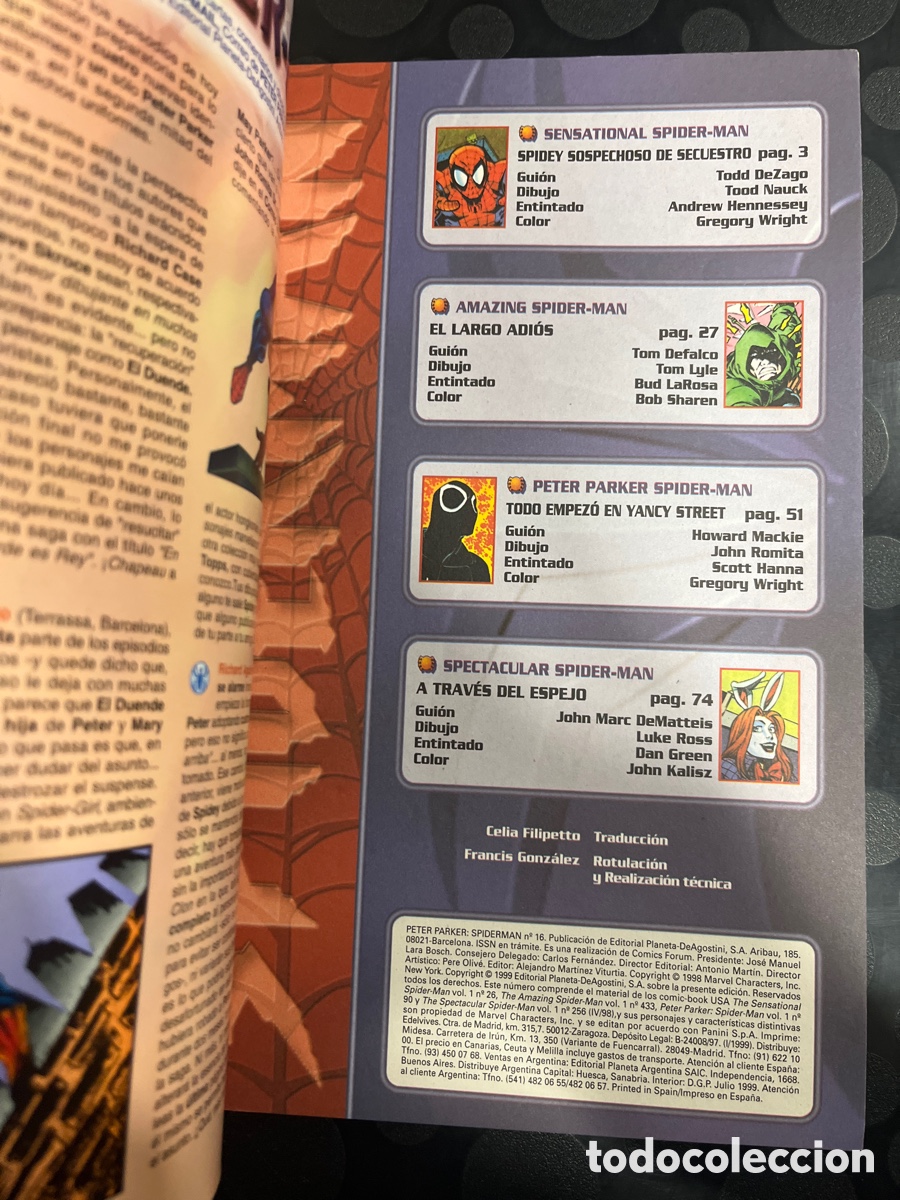 C&oacute;mics: SPIDERMAN VOL.4 PETER PARKER ( 1997/1999 ) - Foto 3