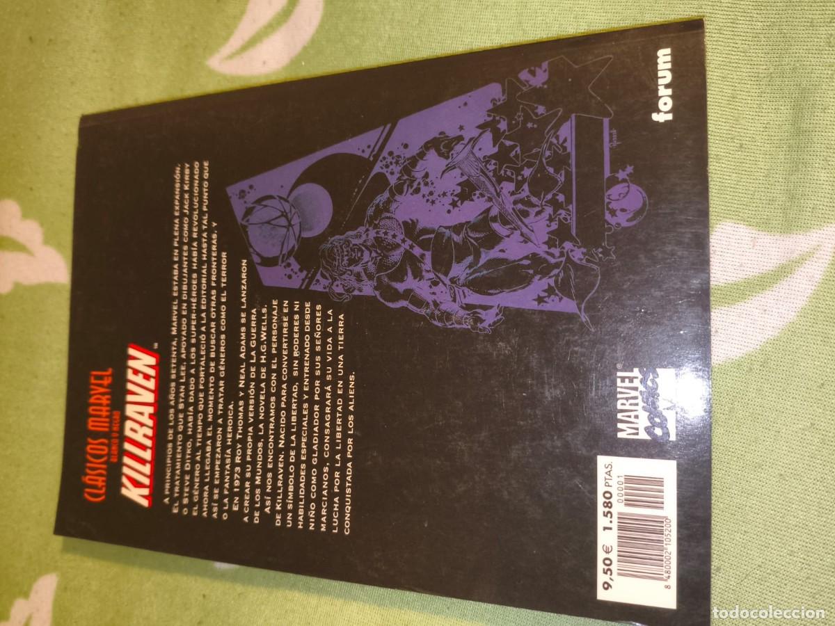 C&oacute;mics: Cl&aacute;sicos marvel blanco y negro Killraven tomo 1 - Foto 2