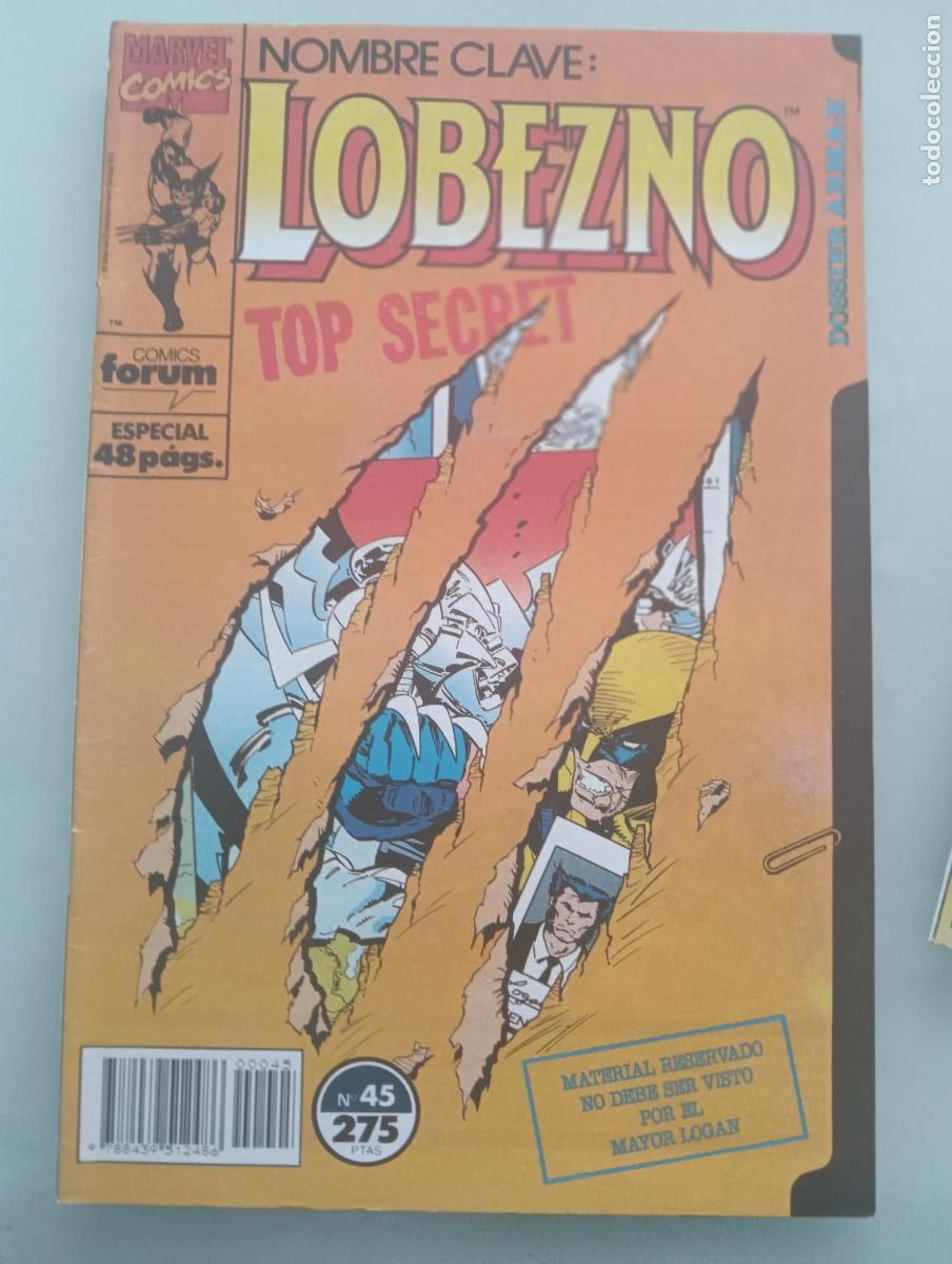 C&oacute;mics: LOBEZNO N&ordm; 45 VOL 1 FORUM - Foto 1