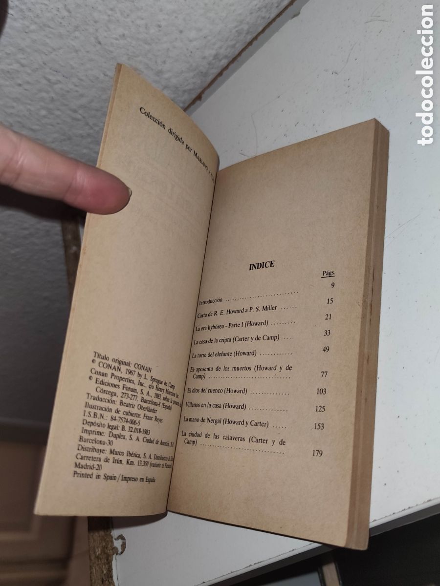 C&oacute;mics: Libro - Conan, Origen de una leyenda - Robert E. Howard - Ediciones Forum - Foto 8