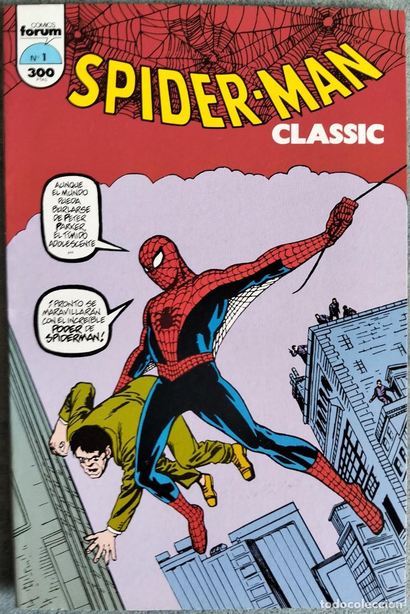 C&oacute;mics: SPIDERMAN CLASSIC N&ordm; 1. EDICIONES FORUM (Formato prestigio) - Foto 1