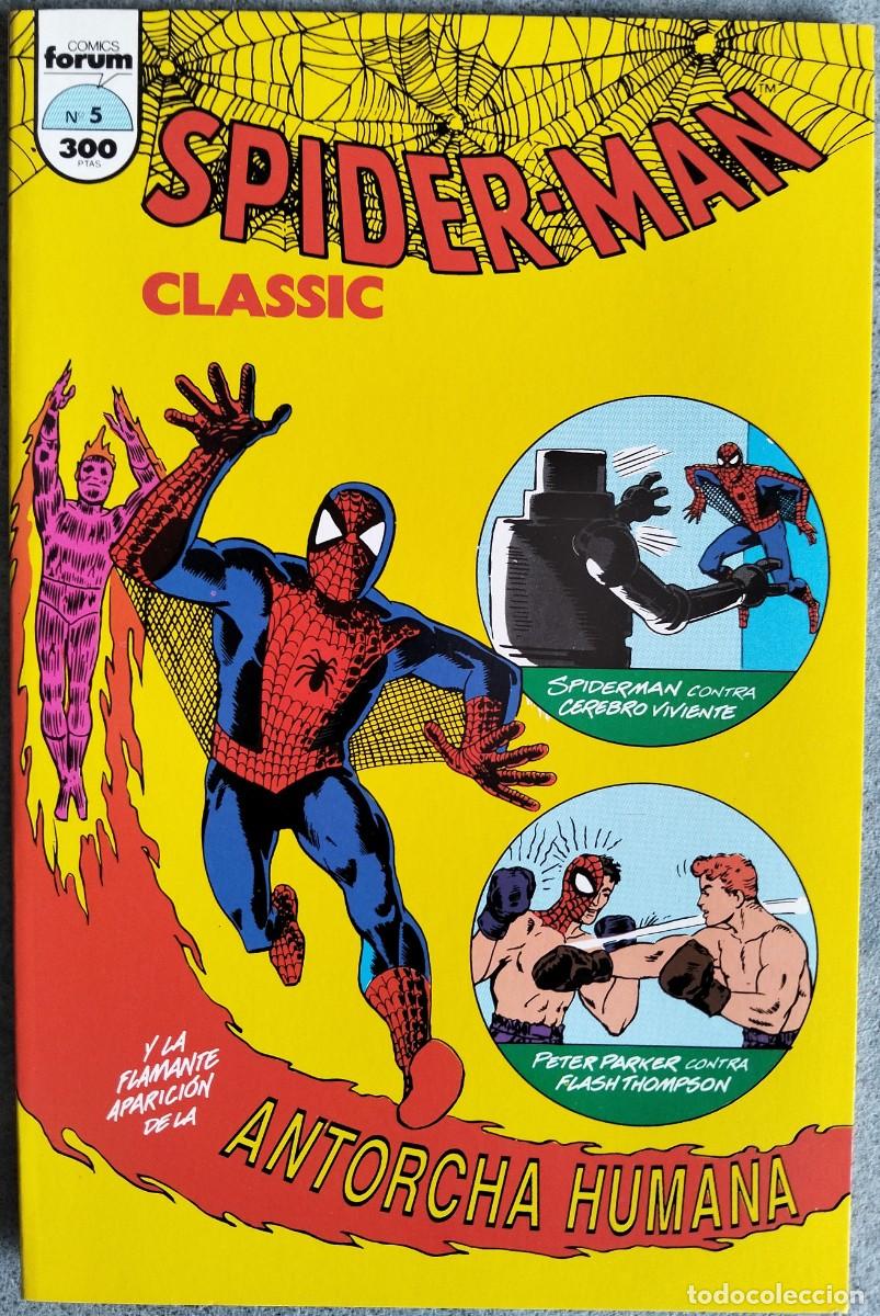 C&oacute;mics: SPIDERMAN CLASSIC N&ordm; 5. EDICIONES FORUM (Formato prestigio) - Foto 1