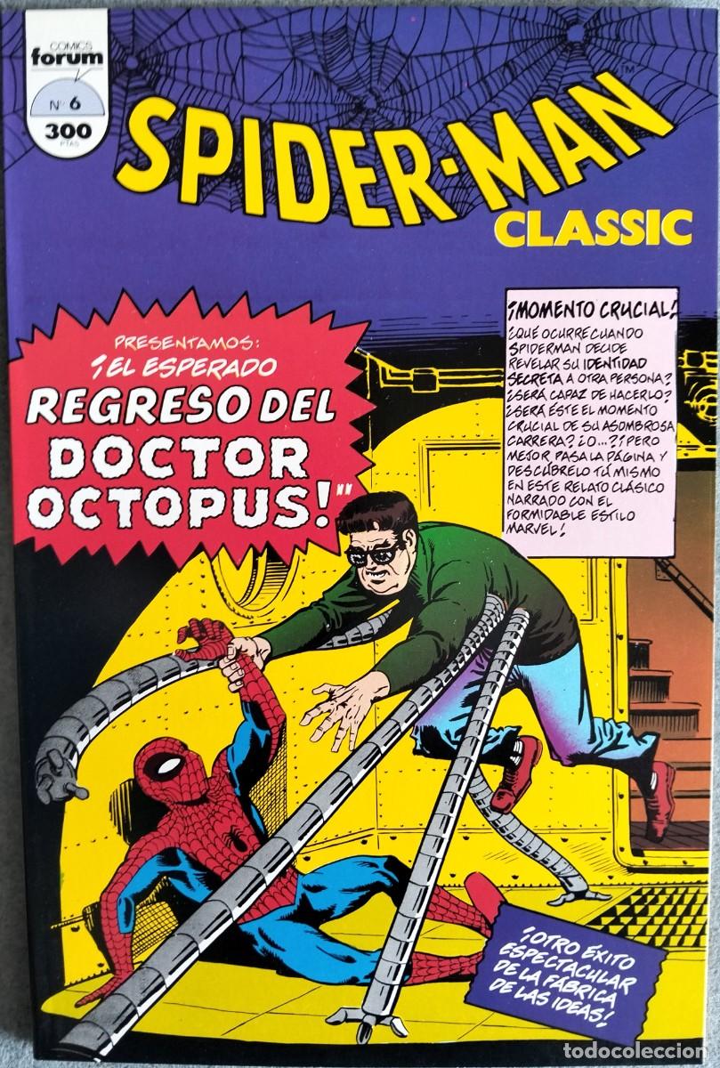 C&oacute;mics: SPIDERMAN CLASSIC N&ordm; 6. EDICIONES FORUM (Formato prestigio) - Foto 1