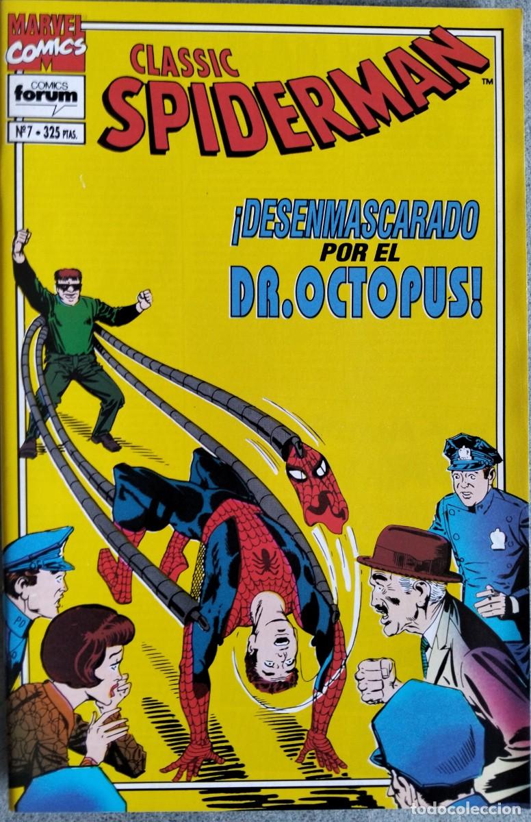 C&oacute;mics: SPIDERMAN CLASSIC N&ordm; 7. EDICIONES FORUM (Formato grapa) - Foto 1