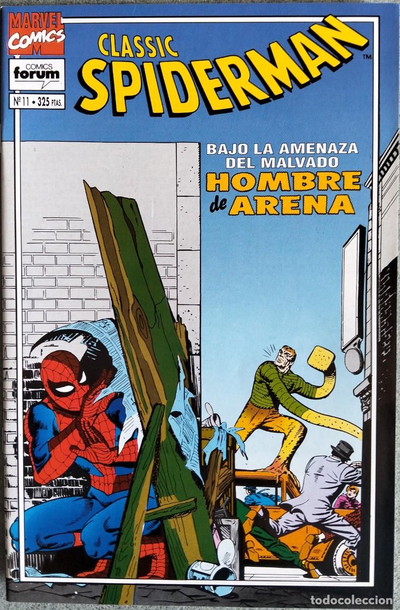 C&oacute;mics: SPIDERMAN CLASSIC N&ordm; 11. EDICIONES FORUM (Formato grapa) - Foto 1