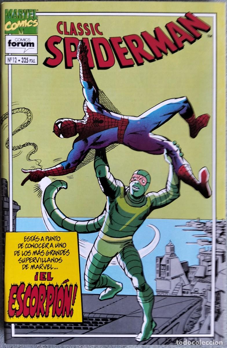 C&oacute;mics: SPIDERMAN CLASSIC N&ordm; 12. EDICIONES FORUM (Formato grapa) - Foto 1