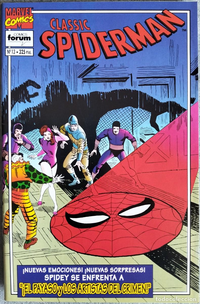 C&oacute;mics: SPIDERMAN CLASSIC N&ordm; 13. EDICIONES FORUM (Formato grapa) - Foto 1