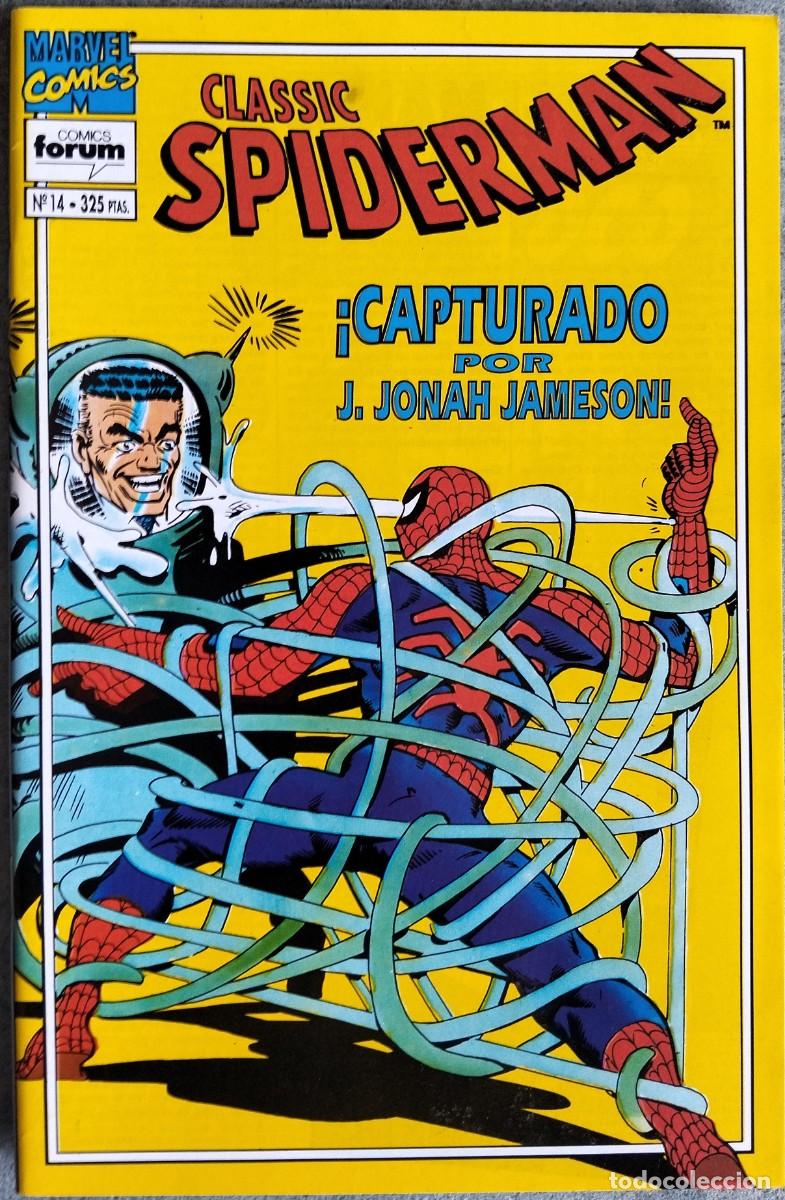 C&oacute;mics: SPIDERMAN CLASSIC N&ordm; 14. EDICIONES FORUM (Formato grapa) - Foto 1