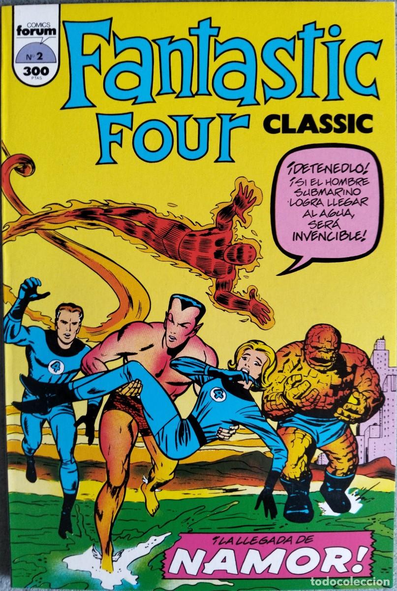 C&oacute;mics: FANTASTIC FOUR CLASSIC N&ordm; 2. EDICIONES FORUM (Formato prestigio) - Foto 1