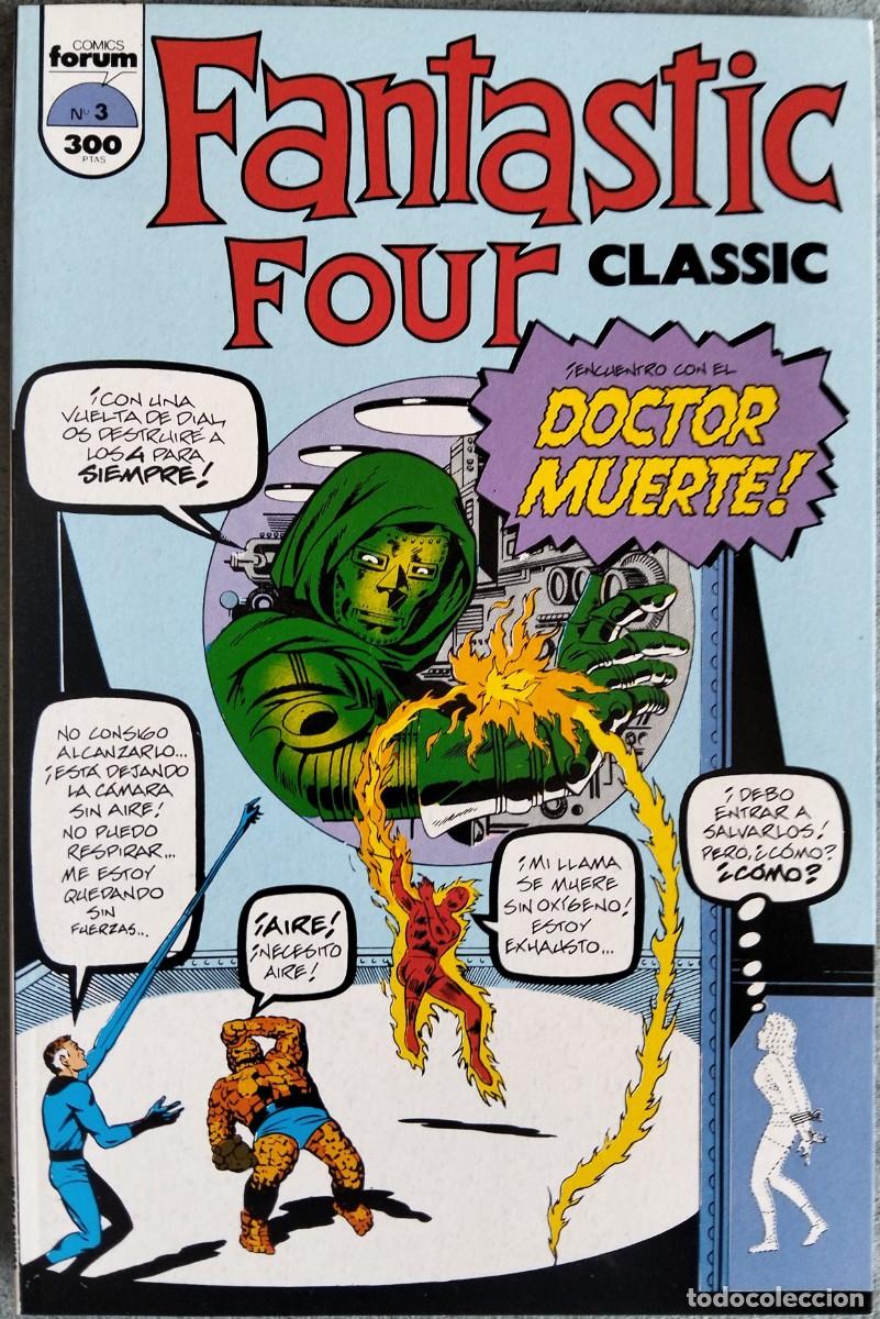 C&oacute;mics: FANTASTIC FOUR CLASSIC N&ordm; 3. EDICIONES FORUM (Formato prestigio) - Foto 1