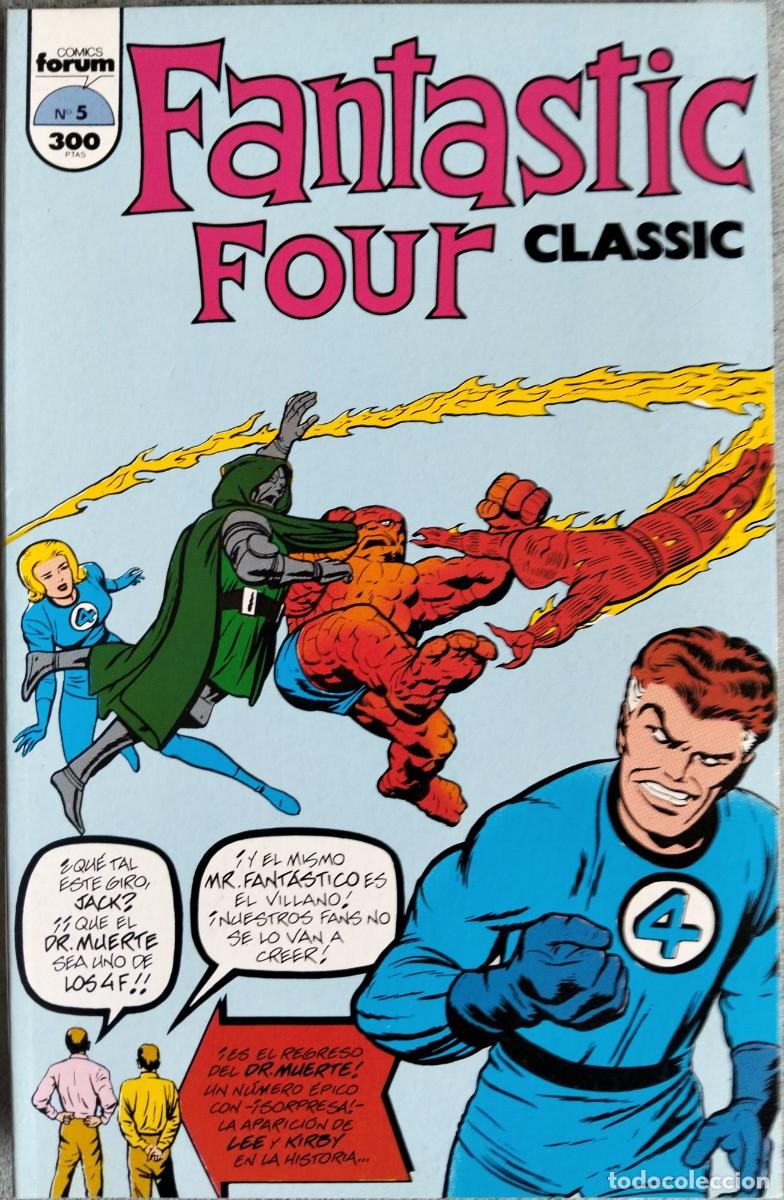 C&oacute;mics: FANTASTIC FOUR CLASSIC N&ordm; 5. EDICIONES FORUM (Formato prestigio) - Foto 1