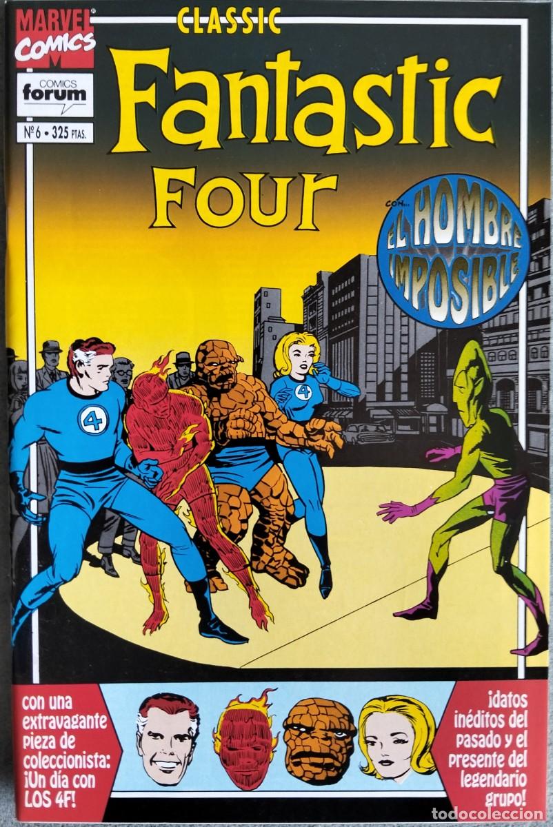 C&oacute;mics: FANTASTIC FOUR CLASSIC N&ordm; 6. EDICIONES FORUM (Formato grapa) - Foto 1