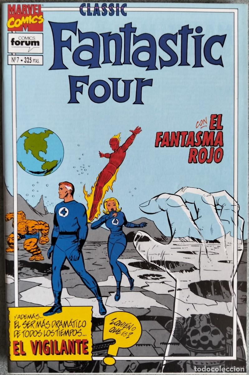 C&oacute;mics: FANTASTIC FOUR CLASSIC N&ordm; 7. EDICIONES FORUM (Formato grapa) - Foto 1