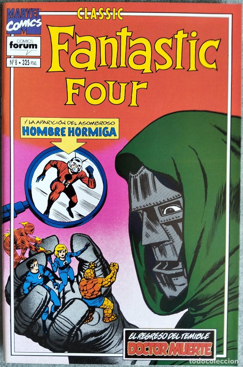 C&oacute;mics: FANTASTIC FOUR CLASSIC N&ordm; 8. EDICIONES FORUM (Formato grapa) - Foto 1