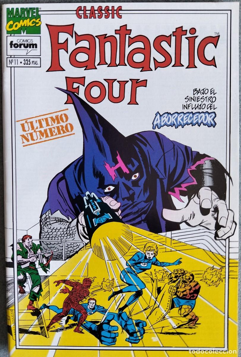 C&oacute;mics: FANTASTIC FOUR CLASSIC N&ordm; 11. EDICIONES FORUM (Formato grapa) - Foto 1