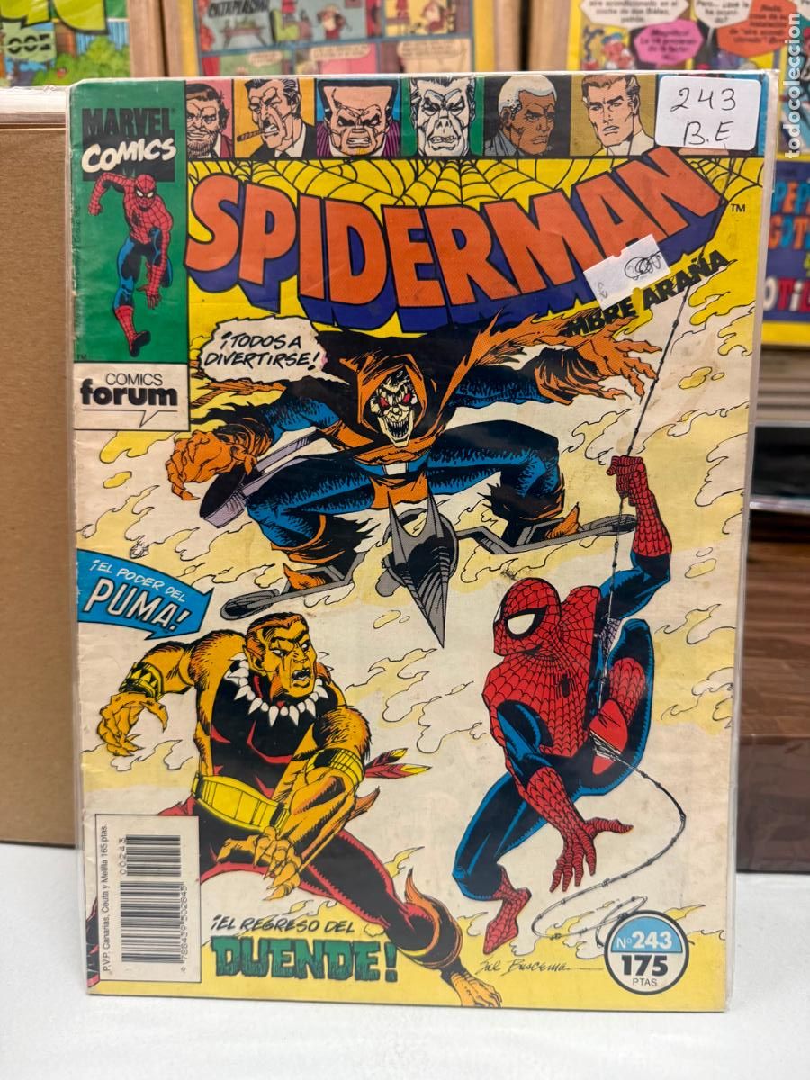 C&oacute;mics: SPIDERMAN EDITORIAL FORUM NUMERO 243 - Foto 1