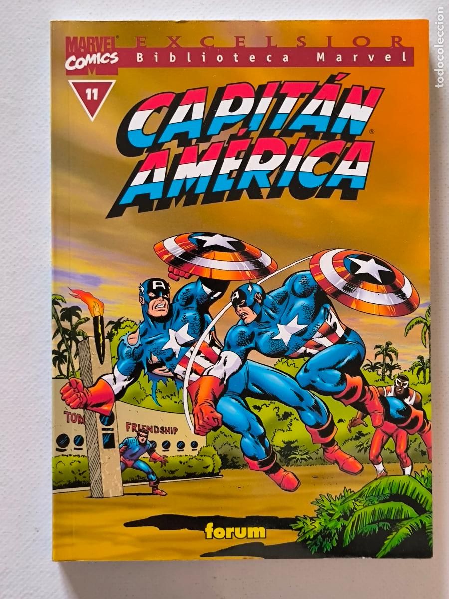 C&oacute;mics: CAPITAN AMERICA N&ordm; 11 - BIBLIOTECA MARVEL - FORUM (042) - Foto 1