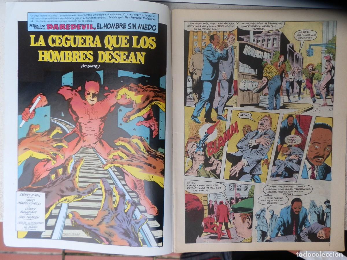 C&oacute;mics: C&Oacute;MIC DAREDEVIL. N&ordm; 37. EDICIONES FORUM. 1984/85 MARVEL COMICS. - Foto 2