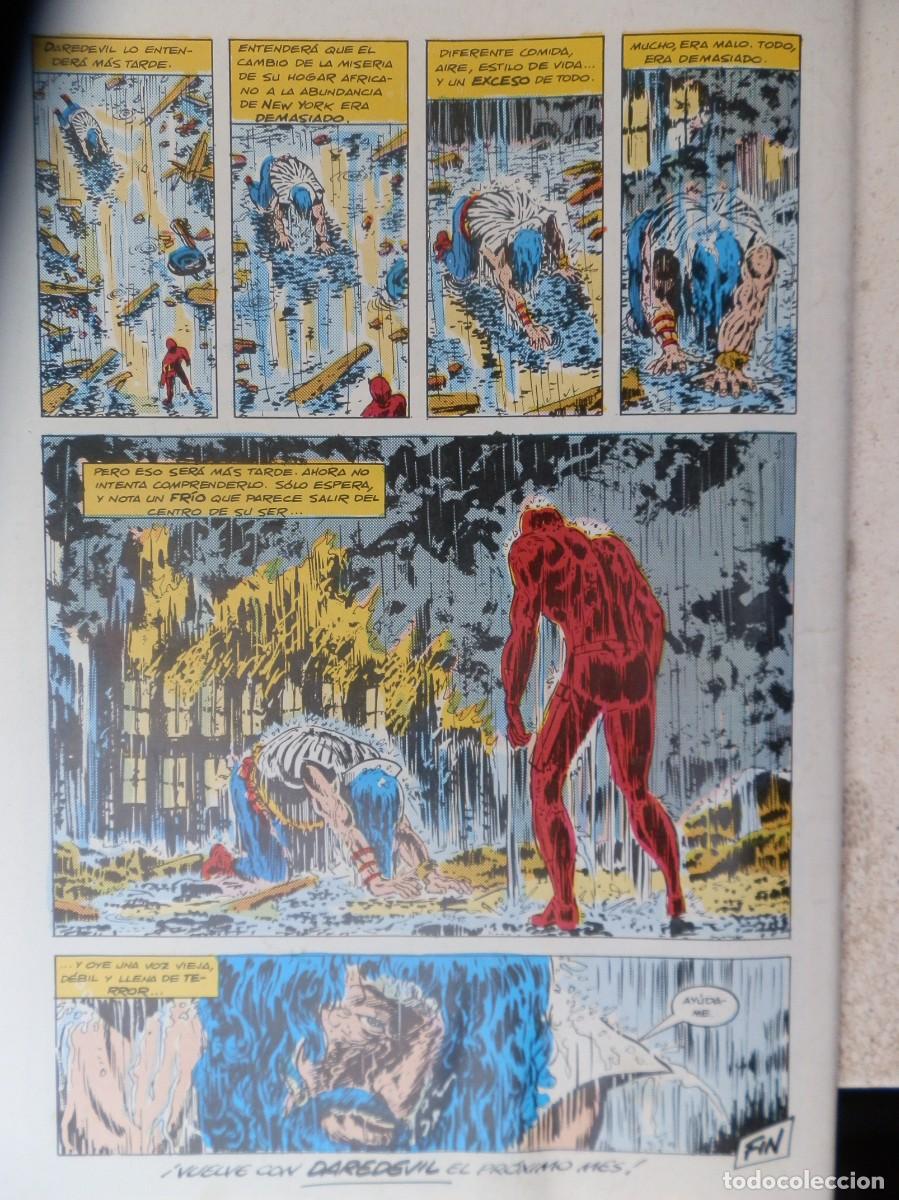 C&oacute;mics: C&Oacute;MIC DAREDEVIL. N&ordm; 37. EDICIONES FORUM. 1984/85 MARVEL COMICS. - Foto 5