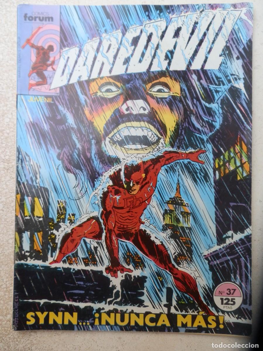 C&oacute;mics: C&Oacute;MIC DAREDEVIL. N&ordm; 37. EDICIONES FORUM. 1984/85 MARVEL COMICS. - Foto 1
