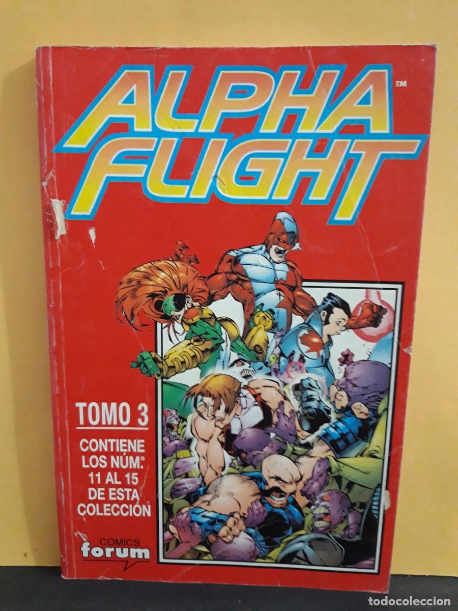 C&oacute;mics: ALPHA FLIGHT. VOL 2. RETAPADO N&ordm; 11 al 15. FORUM - Foto 1
