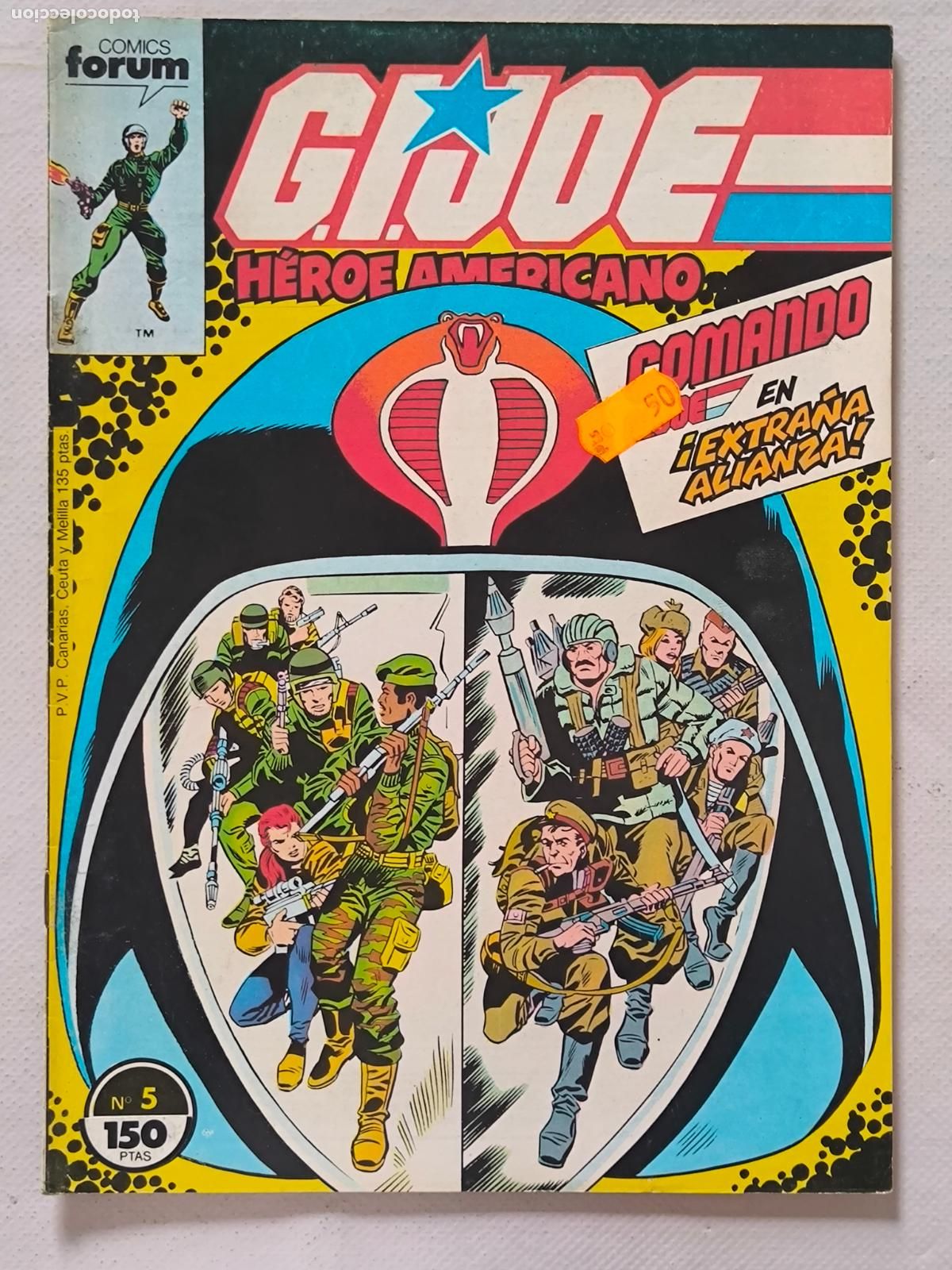 C&oacute;mics: G.I. JOE N&ordm; 5 - FORUM (Z) - Foto 1