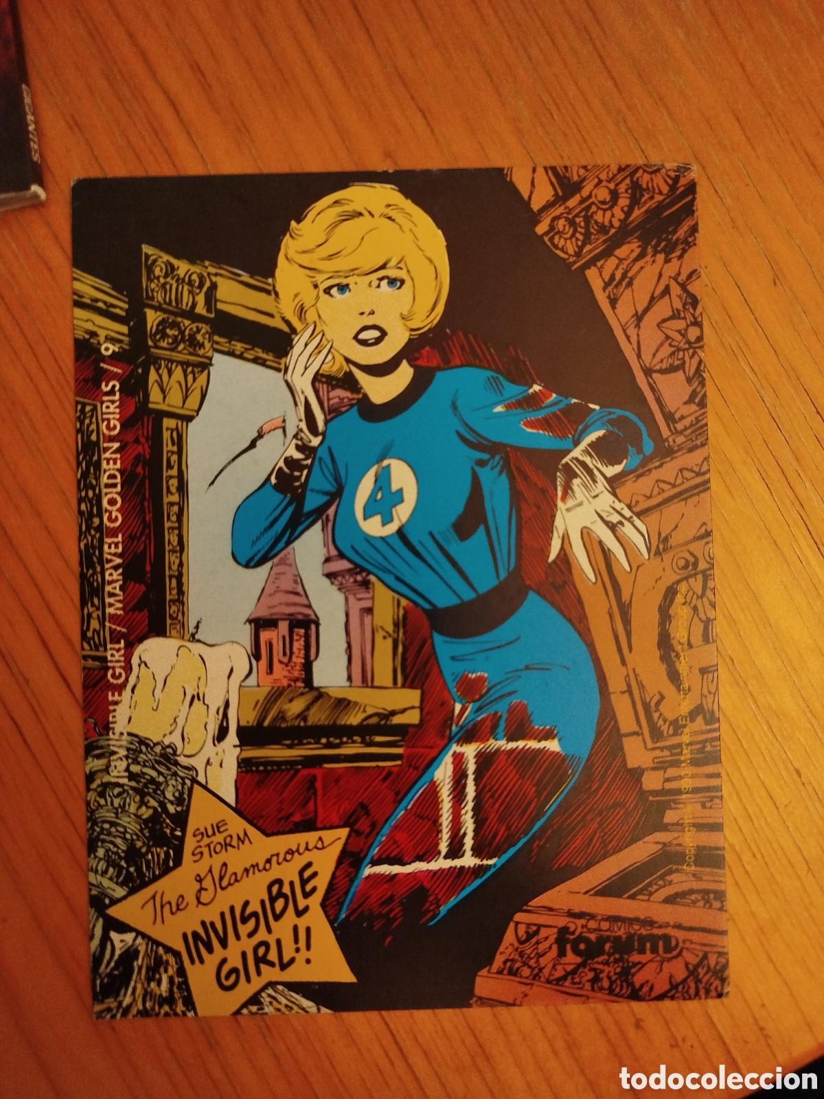 C&oacute;mics: Postal Comics Forum Invisible Girl - Foto 1