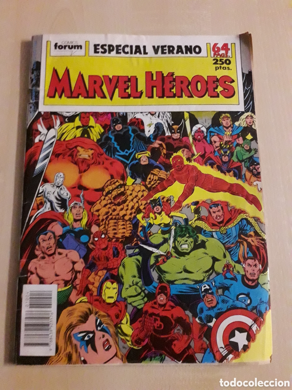 C&oacute;mics: MARVEL H&Eacute;ROES. ESPECIAL VERANO 1989 - Foto 1