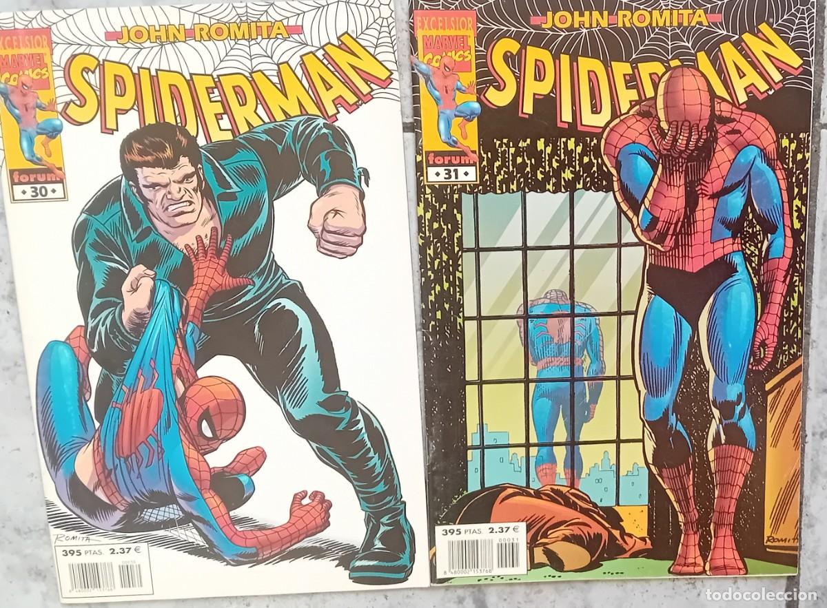 C&oacute;mics: JOHN ROMITA. SPIDERMAN. 2 N&Uacute;MEROS, 30 Y 31 - Foto 1