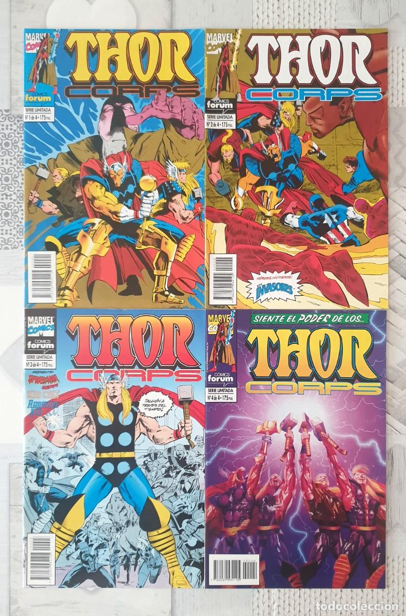 C&oacute;mics: THOR CORPS de Tom DeFalco. Serie Limitada de 4 comics. Comics Forum 1994 - Foto 1