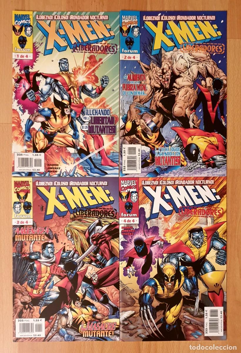 C&oacute;mics: X-MEN. LIBERADORES. Serie Limitada de 4 comics Comics Forum 1999 - Foto 1