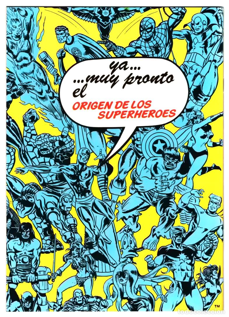 C&oacute;mics: MARVEL HEROES N&ordm; 35 GALACTUS EDICIONES FORUM PLANETA 1989 COMO NUEVO - Foto 2