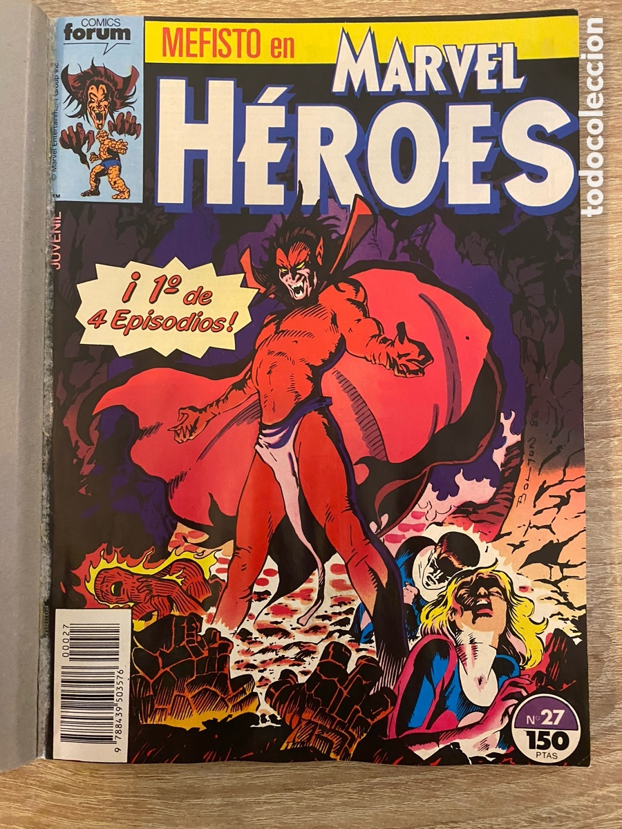 C&oacute;mics: Marvel H&eacute;roes (1987-1993) 27 a 30 - Foto 2