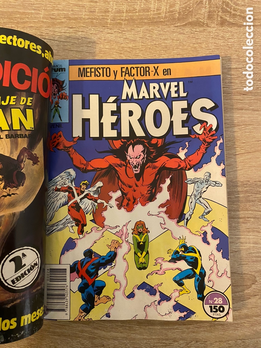 C&oacute;mics: Marvel H&eacute;roes (1987-1993) 27 a 30 - Foto 3