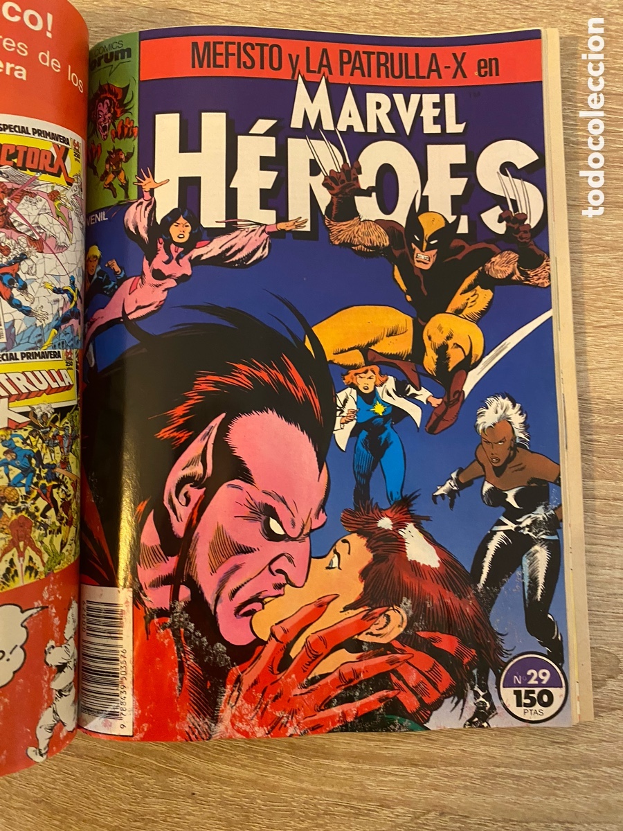 C&oacute;mics: Marvel H&eacute;roes (1987-1993) 27 a 30 - Foto 4