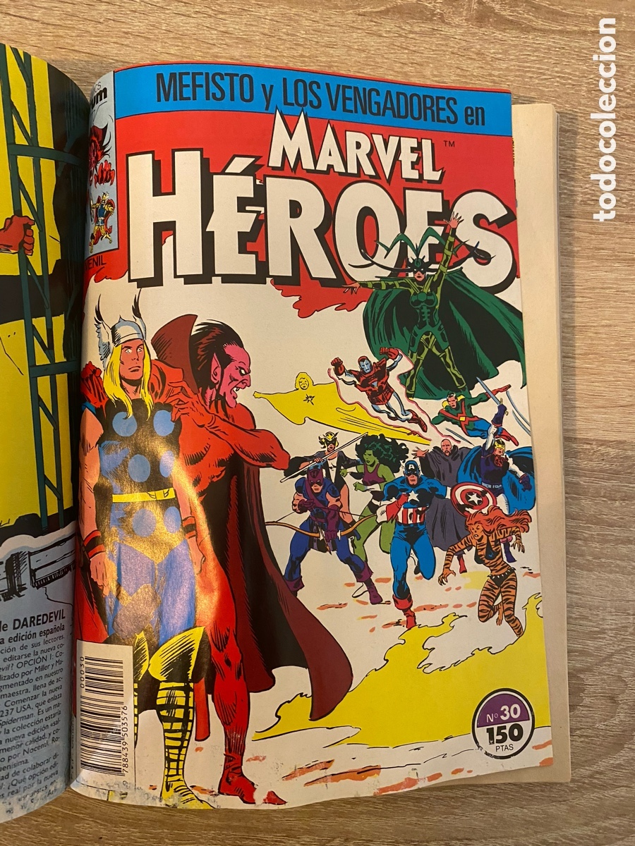 C&oacute;mics: Marvel H&eacute;roes (1987-1993) 27 a 30 - Foto 5