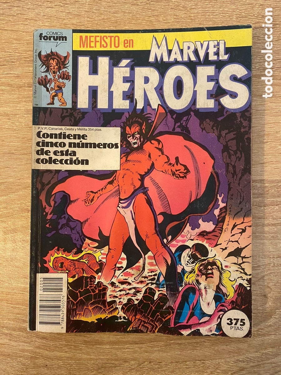 C&oacute;mics: Marvel H&eacute;roes (1987-1993) 27 a 30 - Foto 1
