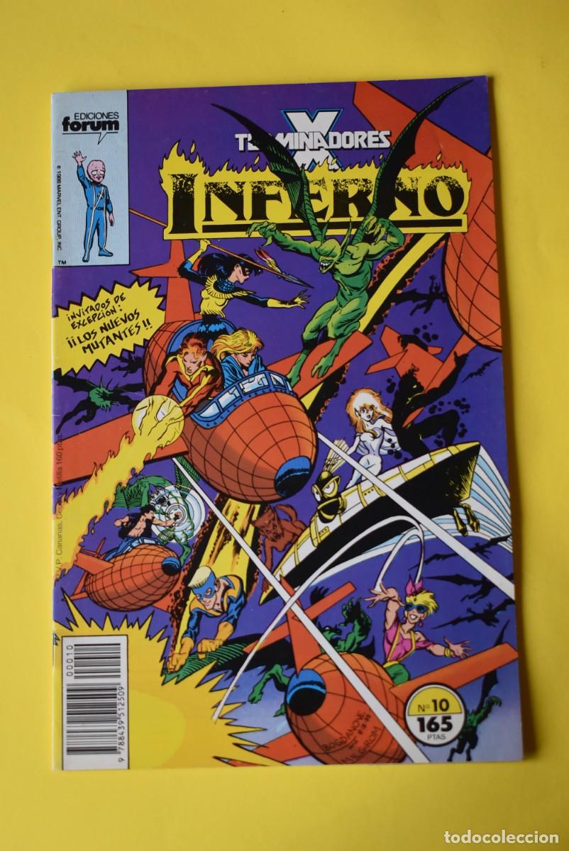 C&oacute;mics: Comic X - Terminadores. Inferno. Forum Comics. N. &ordm; 10. Espa&ntilde;ol - Foto 1