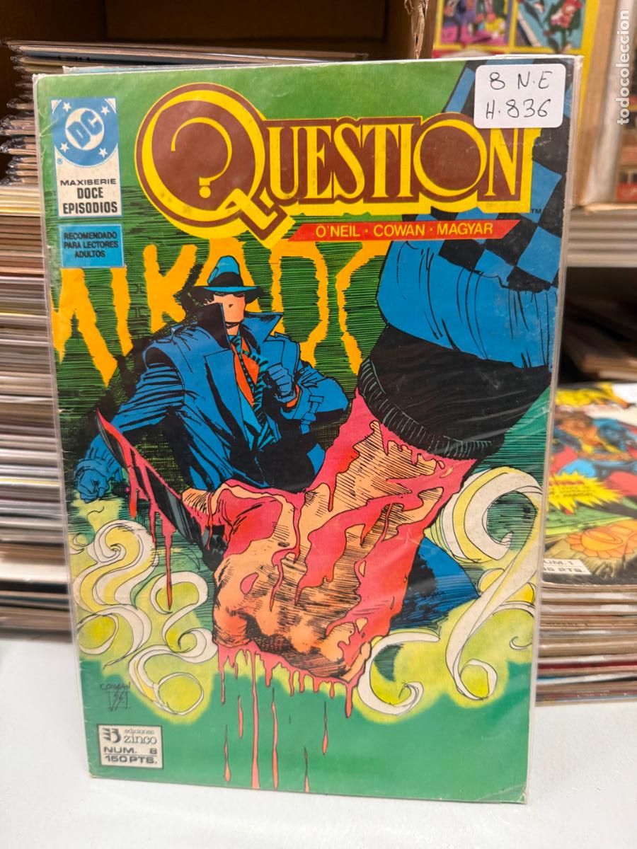 C&oacute;mics: QUESTION EDITORIAL ZINCO NUMERO 8 - Foto 1