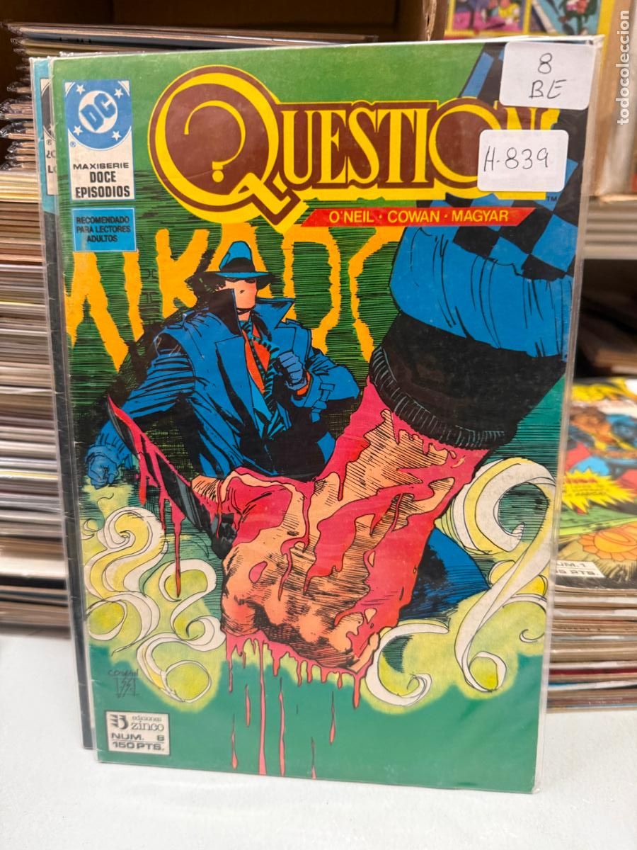 C&oacute;mics: QUESTION EDITORIAL ZINCO NUMERO 8 - Foto 1