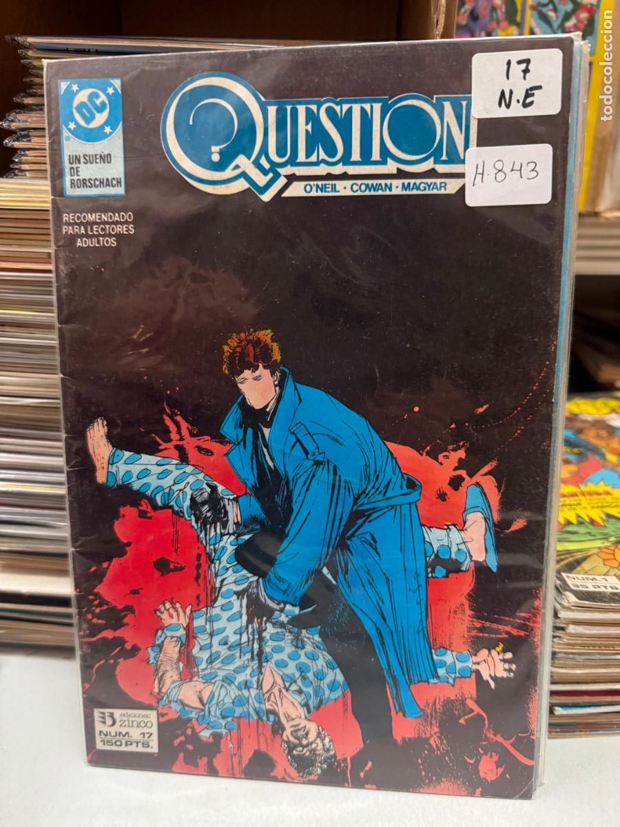C&oacute;mics: QUESTION EDITORIAL ZINCO NUMERO 17 - Foto 1