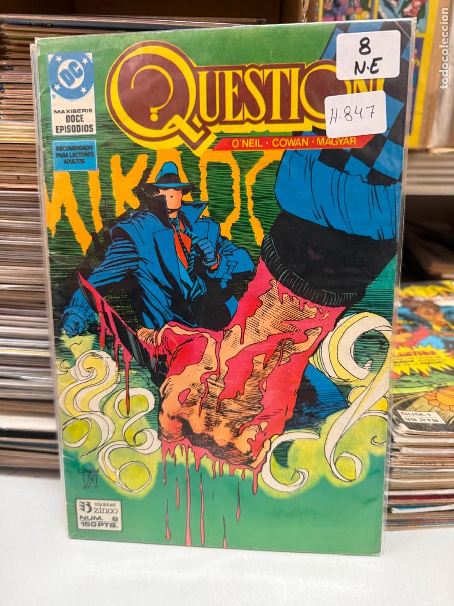 C&oacute;mics: QUESTION EDITORIAL ZINCO NUMERO 8 - Foto 1